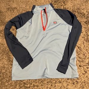 Youth Boys- Vineyard Vines 1/4 Zip Performance Pullover- Size Medium